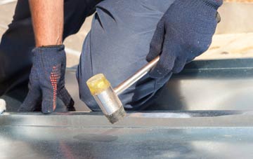 Seilebost metal flat roofing repairs